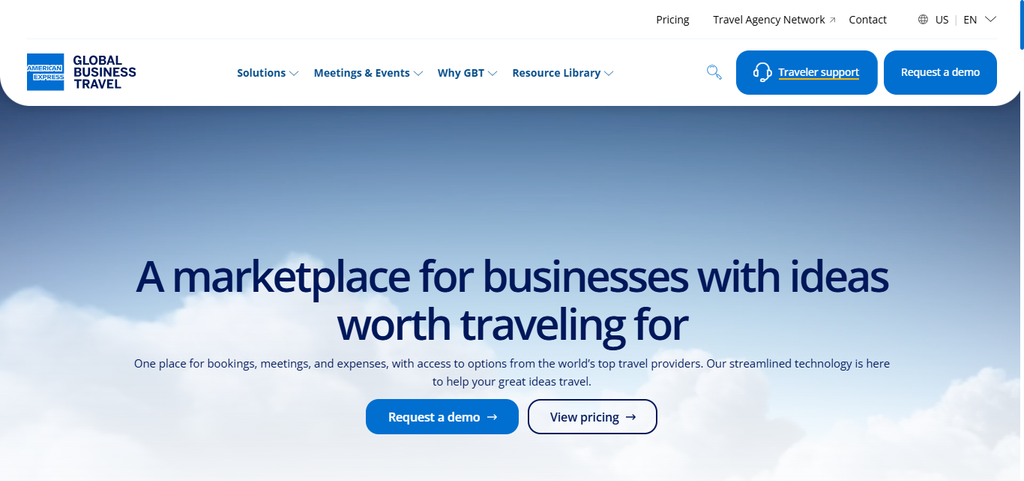 10 Best Corporate Travel Management Companies (TMCs) Guide 2 American Express Global Business Travel (Amex GBT)