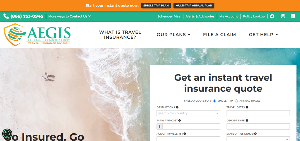 15 Best World Nomads Alternatives for Explorers In 2026 16 Aegis Travel Insurance